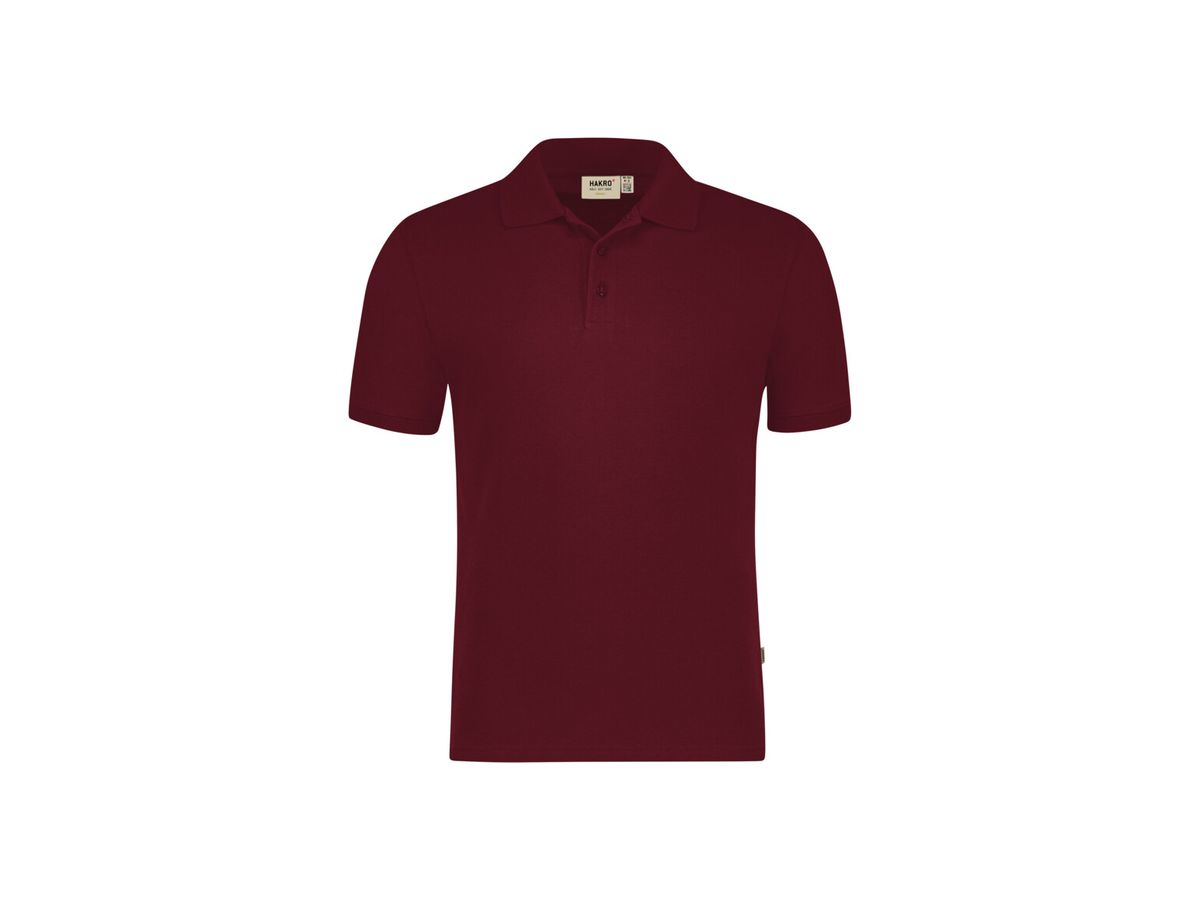 Poloshirt HAKRO Bio-Baumwolle GOTS