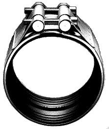 Von Roll Bride Stahl auf PE - mit Stützring