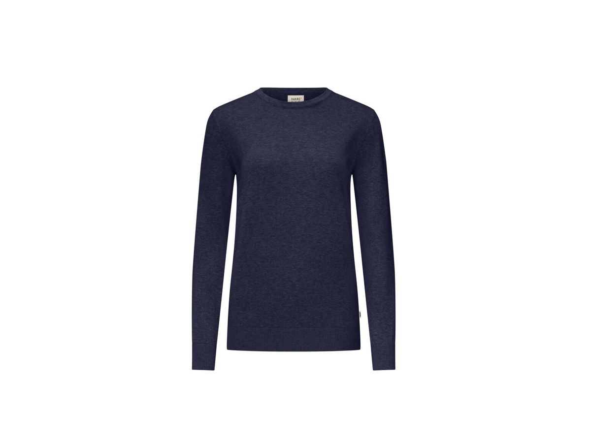HAKRO Damen Pullover Premium-Baumwolle - Feinstrick aus 100 % Baumwolle