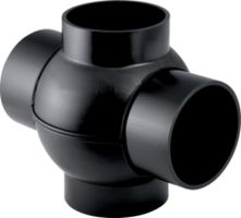 Geberit PE Doppel-Abzweig 180°