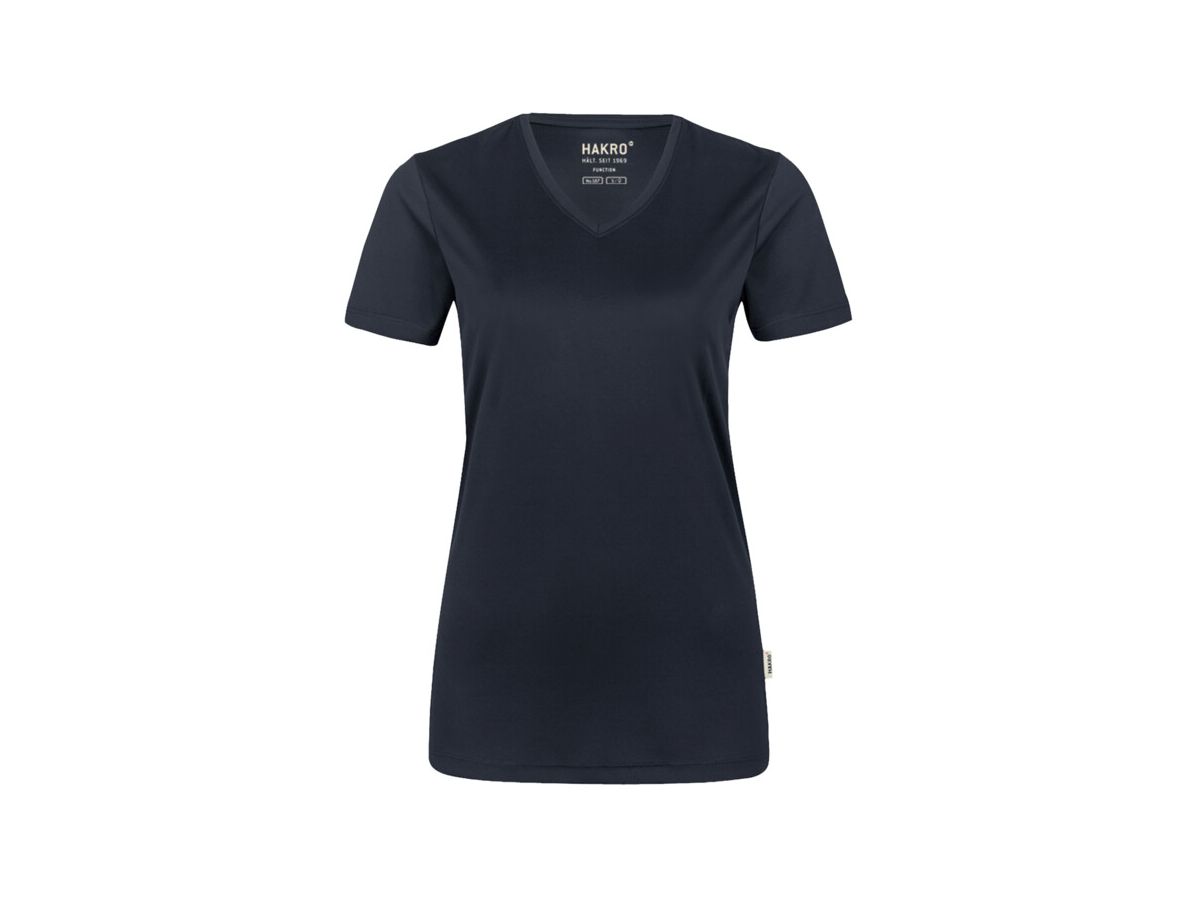 Damen-V-Shirt COOLMAX - 100% Polyester, 130 g/m²