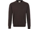 Sweatshirt Perf. Gr. 6XL, schokolade - 50% Baumwolle, 50% Polyester, 300 g/m²
