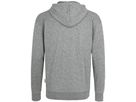 Kapuzen-Sweatjacke Premium, Gr. 4XL - grau meliert