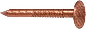 Breitkopfstifte 2.5 x 25 mm kupfer blank - Pak. à 1 Kg. ca. 730 Stk./Paket