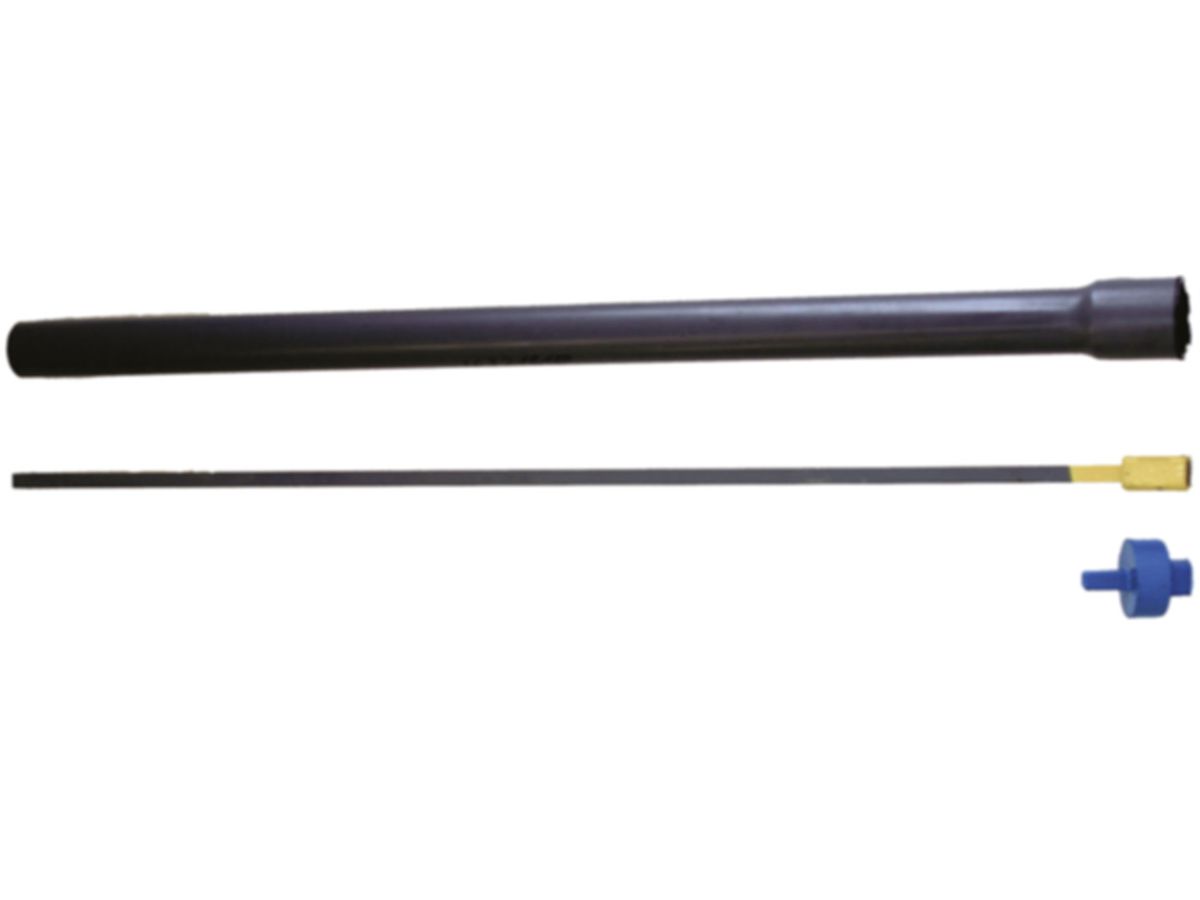 TMH Einbaugarnitur starr 100/125/150 mm - Schieberstange vierkant 20 mm mit Nuss