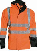 ELKA 2-in-1 Visible Xtreme Jacke Orange - 100% Polyester,Teflon beschichtet,Gr.2XL