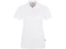 Damen-Poloshirt Stretch Gr. 2XL, weiss - 94% Baumwolle, 6% Elasthan, 190 g/m²