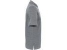 Poloshirt Classic Gr. S, grau meliert - 85% Baumwolle, 15% Viscose, 200 g/m²