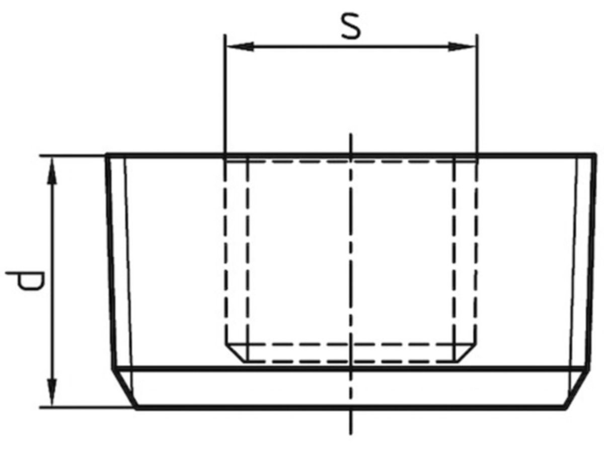 Stopfen +GF+ 596 verzinkt
