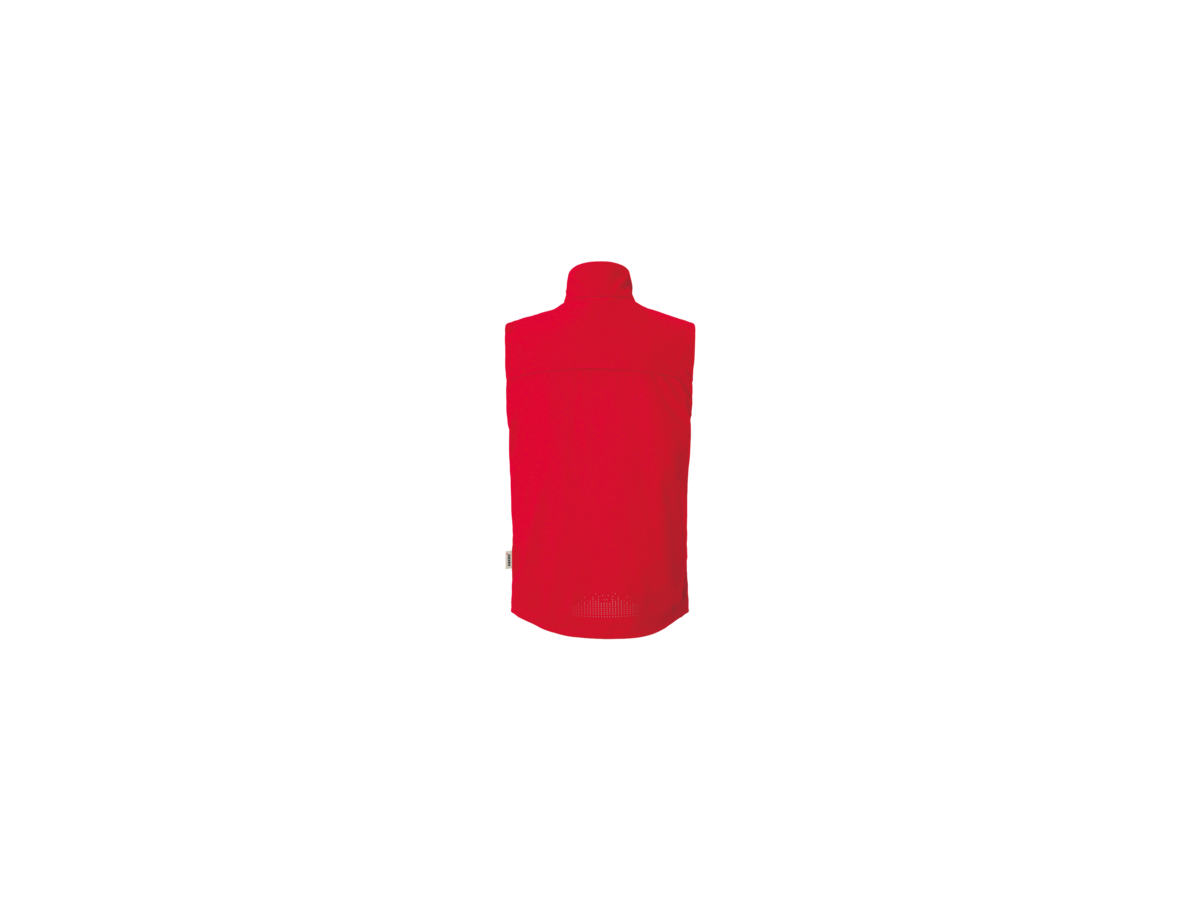 Light-Softshellweste Edmonton 2XL rot - 100% Polyester, 170 g/m²