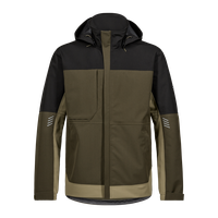 ENTIRE Shelljacke Gr. 2XL - Forest Green/Schwarz