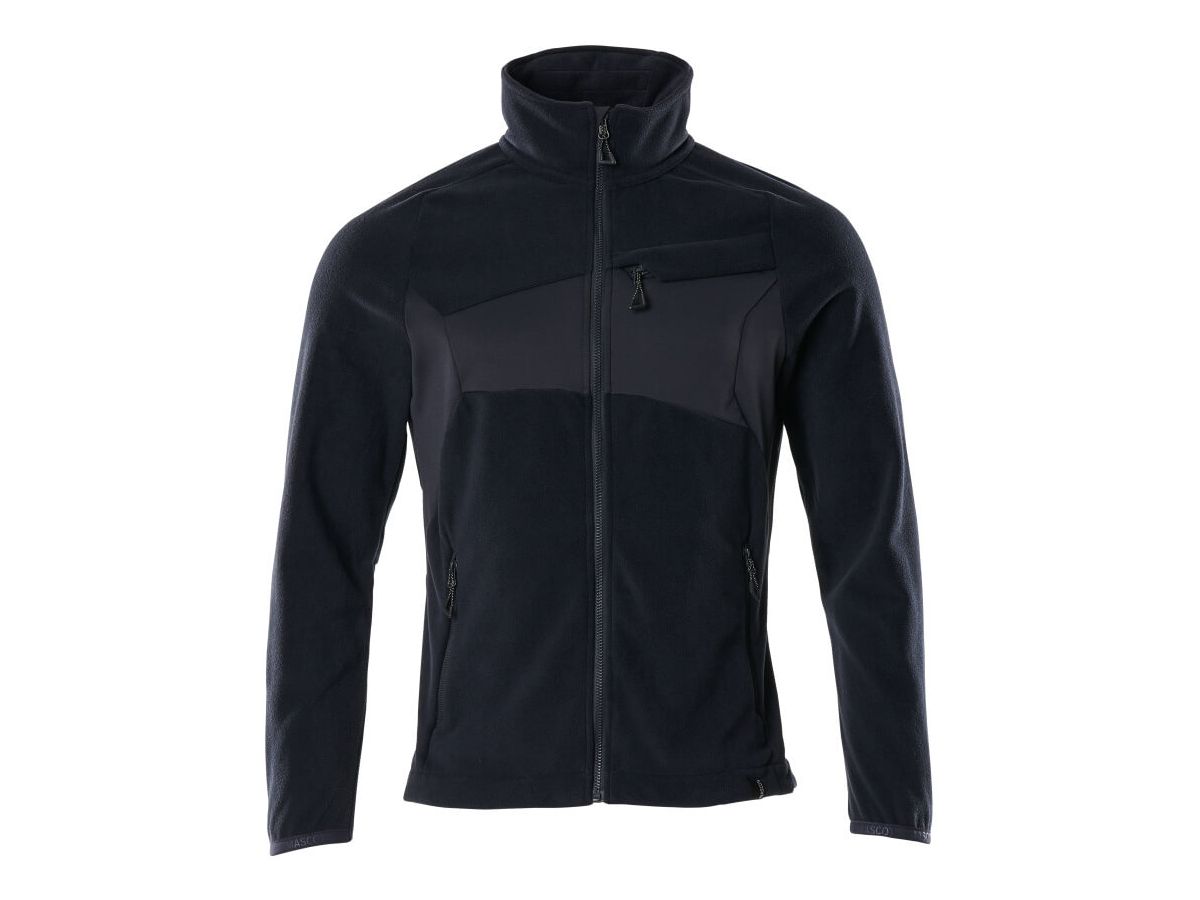 Fleecejacke mit Antipilling Gr. 3XL - schwarzblau, 100% PES, 270 g/m²