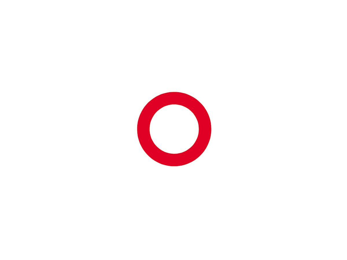 Signaltafel 2.01 - Allgemeines Fahrverbot