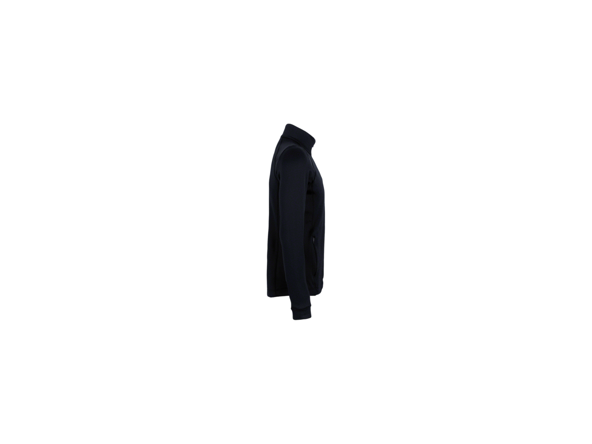 Tec-Jacke Gr. XL, schwarz - 52% Polye. 38% Polya. 10% Elast. 235g/m²