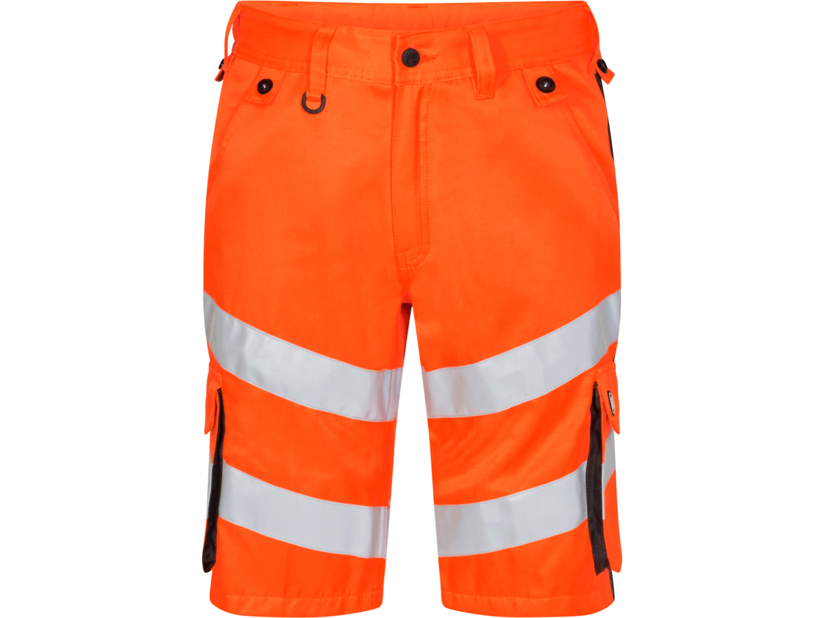 Safety Light Shorts Gr. 46 - orange/anthrazit grau
