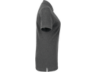 Damen-Poloshirt Perf. 4XL anth. mel. - 50% Baumwolle, 50% Polyester, 200 g/m²