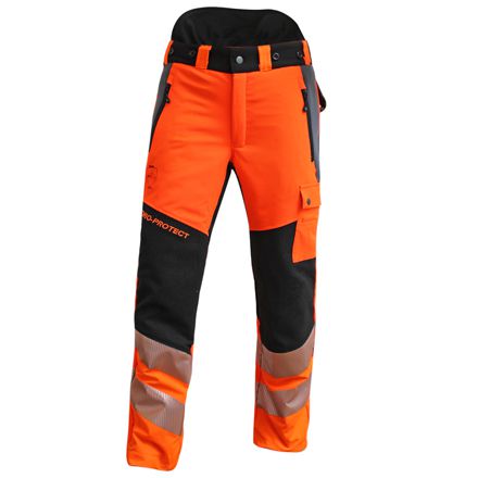 Tapio Protect Schnittschutzhose - Farbe: orange/convoy