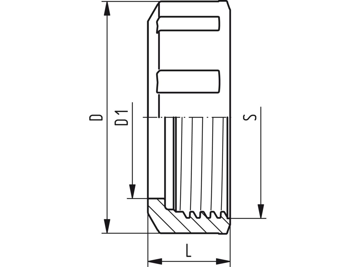 Überwurfmuttern PVC-U 546 und 543