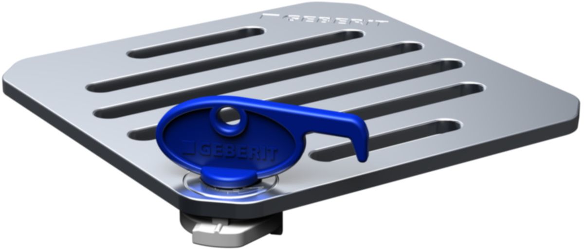 Geberit Rost abschliessbar - zu Bodenabläufen 13 x 13 cm