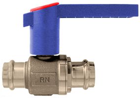 Optipress-Kuhelhahn mit Dichtung PTFE