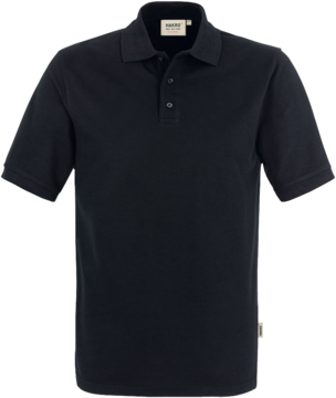 Poloshirt Performance Gr. 2XL, schwarz - 50% Baumwolle, 50% Polyester, 200 g/m²