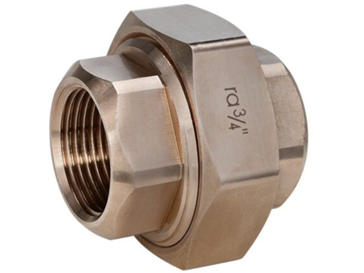 Verschraubung Rotguss