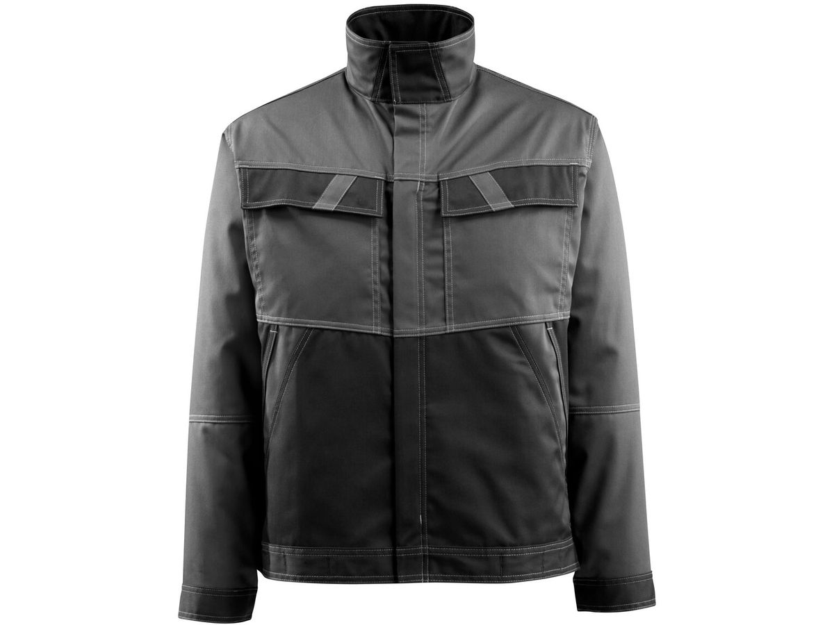 Dubbo Jacke geringes Gewicht, Gr. L - dunkelanthrazit/schwarz, 65% PES/35% CO