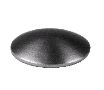 Aufschweiss-Deckel bombiert Ø 2 mm - Edelstahl CNS