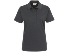 Damen-Poloshirt Perf. Gr. XL, anthrazit - 50% Baumwolle, 50% Polyester, 200 g/m²