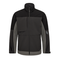 ENTIRE Softshelljacke Gr. 2XL - Anthrazitgrau/Schwarz