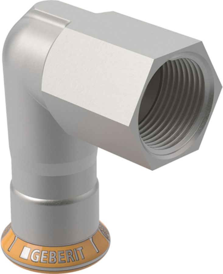 Mapress Therm Übergangswinkel 90° - mit Innengewinde