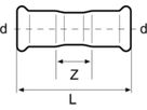Kupplung C-Stahl - Eurotubi