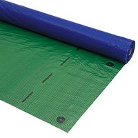 Monarflex GB 1 Abdeck- und Schutzplane - mit Oesen, grün / blau, 4 x 30 m
