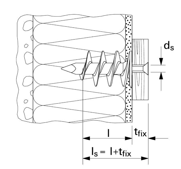 Dämmstoffdübel FID II für Schr.3.5-4.5mm - "fischer"  Pak. à 50 Stk."