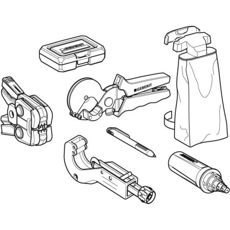 Pressbacken-Sets 1/2 - GEBERIT FlowFit
