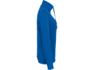 Damen-Sweatjacke College 2XL royalblau - 70% Baumwolle, 30% Polyester, 300 g/m²