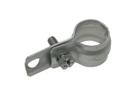 Befestigung an Sockelrohrschelle 1/2" - ohne Isolation, für PVC-Sockelrohre