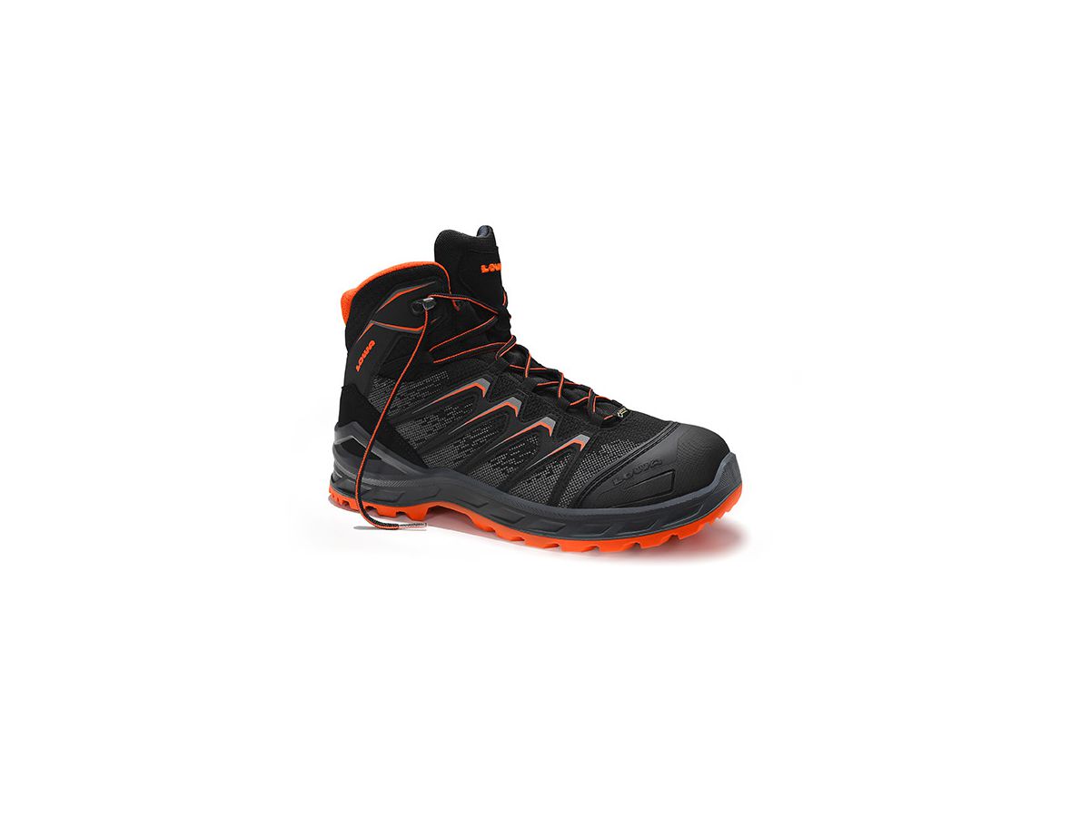 LARROX WORK GTX MID S3, Gr. 45 - schwarz/orange