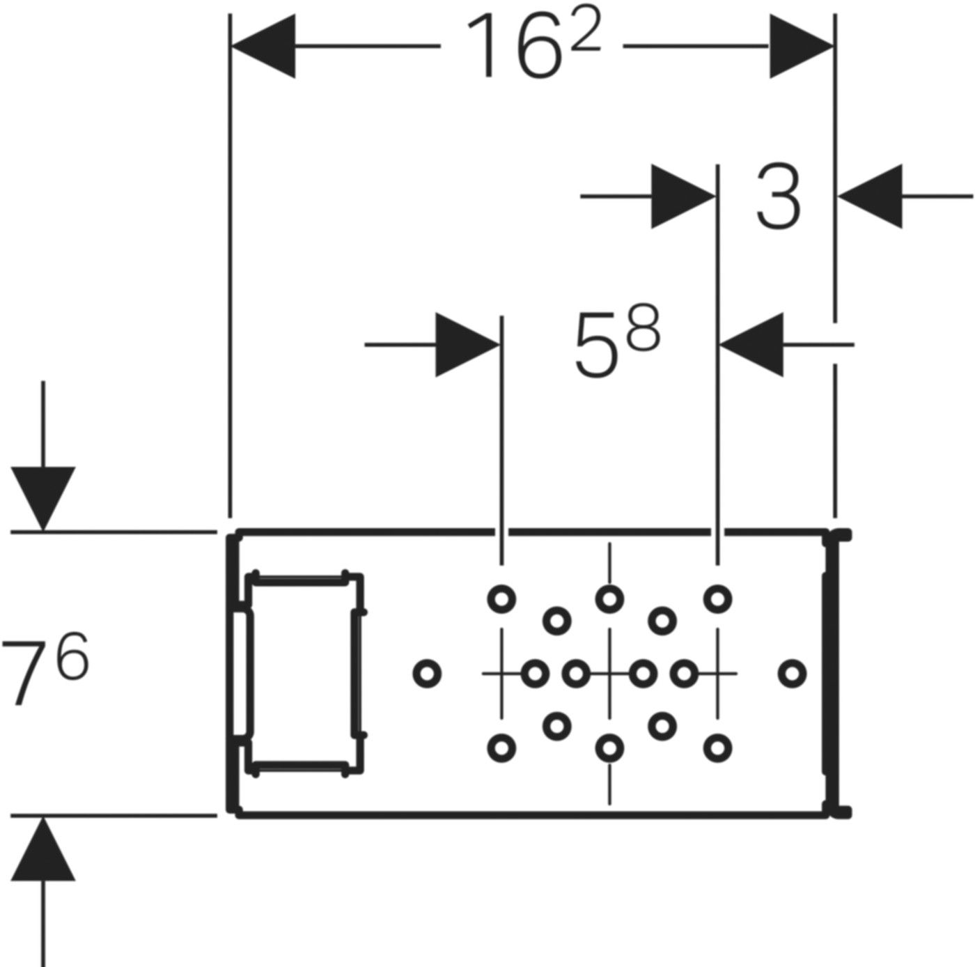 GIS Zubehörset für Urinal Lema