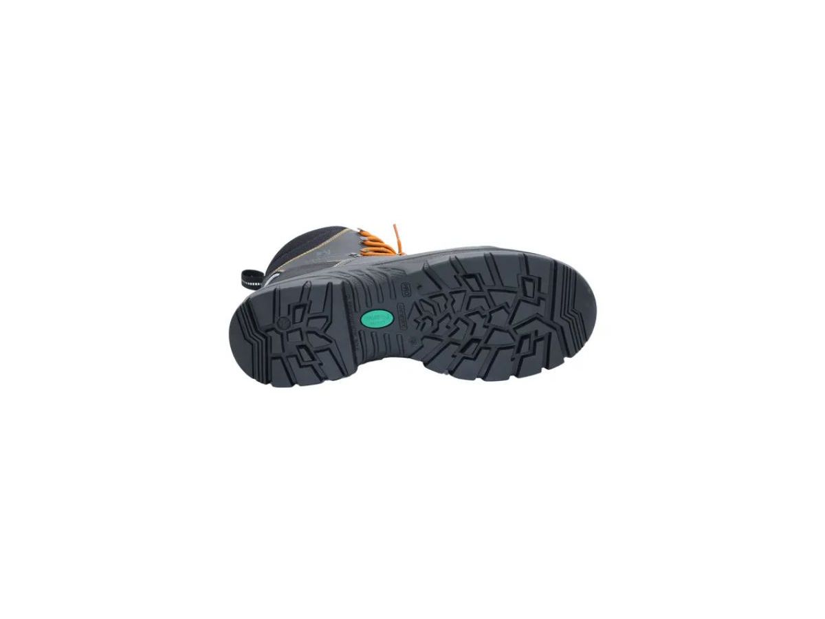 Bormio Sicherheitsschnürstiefe, Gr.47 - SAFETY Mythen, schwarz/orange