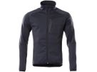 Fleecepullover mit Reissverschluss - 94% PES / 6% EL, 260 g/m2