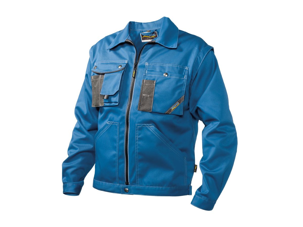 Herren Bundjacke 2-in-1 blau Grösse M - 67% Polyester, 33% Baumwolle, 300 g/m2