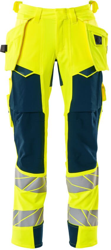 Hose mit Hängetaschen, Stretch - 92% PES/8%EL, 265 g/m²