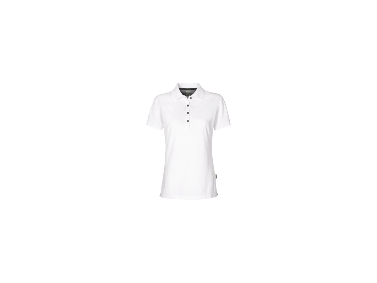 Damen-Poloshirt Cotton-Tec 2XL weiss - 50% Baumwolle, 50% Polyester