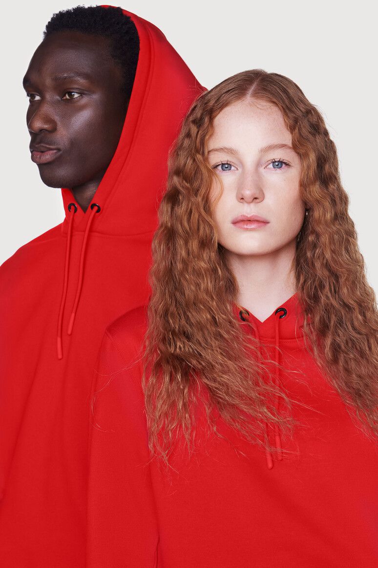 Kapuzen Sweatshirt GOTS - 72% Baumwolle (Bio)28% Poly.