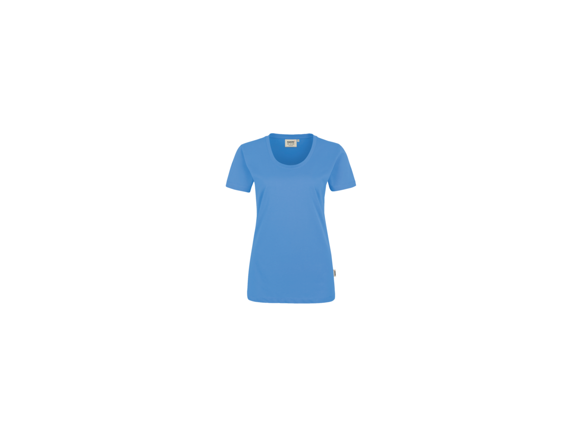 Damen-T-Shirt Classic Gr. M, malibublau - 100% Baumwolle, 160 g/m²