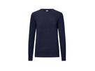 HAKRO Pullover Premium-Baumwolle - Feinstrick aus 100 % Baumwolle