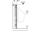 GIS Urinal-Element für 0-Liter