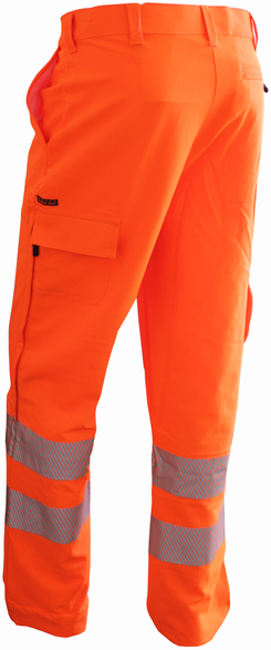 Bormio Sommerhosen leuchtorange - EN ISO 20471-1