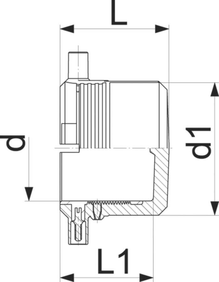 Endkappen PE100 S-5 SDR 11 ELGEF - 5 bar Gas / 16 bar Wasser